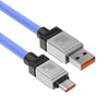 Baseus Cool Play Series CAKW000603 100W USB to USB-C / Type-C Fast Charging Data Cable, Length: 1m(Blue)