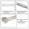 BEST BST-91-6T SA Professional Stainless Steel Wafer Tweezers for Silicon Wafer