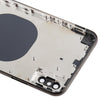 iPhone XS Max Back Cover Black - Camera Lens & SIM Tray
