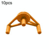 10pcs Adjustable LST Clips Plant Stem Bending Low Stress Training Hydroponic Grow Binder(Orange)