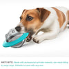 Bite-Resistant Dog Treat Puzzle Toy - Yellow Flying Disc for Dogs & Cats