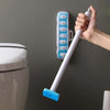 Disposable Toilet Brush Set Toilet Magnetic Cleaning Brush(Grey)