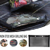 Vc005 BBQ Non-Stick Mesh Grilling Bag, Size: Black (30 x 27cm)