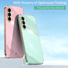 For Samsung Galaxy A36 5G XINLI Straight Edge 6D Electroplate TPU Phone Case(White)