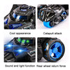 3 in 1 Alloy Catapult Car Model With Lights And Music(Red)