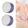2pcs Manual Compact and Portable Double-sided Nano Hair Removal Foot Scrubbers(Purple)