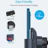 For Samsung Galaxy Z Fold4 / 3 S10 Folding Screen Mobile Phone Vehicle Bracket Dual Coil Wireless Charger