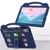 For  Lenovo Tab  P12 Handle Kickstand Children EVA Shockproof Tablet Case(Navy Blue)
