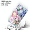 For Alcatel 1L (2021) Coloured Drawing Cross Texture Horizontal Flip PU Leather Case with Holder & Card Slots & Wallet & Lanyard(Light Pink Bouquet)