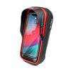 WILD MAN ES16 0.5L EVA Hard Shell Waterproof Touch Screen Bicycle Handlebar Bag(Red)