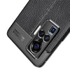 For VIVO X50 Litchi Texture TPU Shockproof Case(Black)