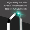 F601 4 PCS One Word Long Magnet Car Bracket Car Navigation Lazy Magnetic Metal Bracket(Rounded Black)