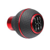 Universal Car Manual Gear Shift Lever 5-speed Shifter Knob(Silver)