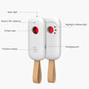 RF Detector & Camera Finder (White) - Anti Spy Bug Sweeper