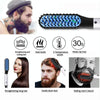 Mini Men Electrical Beard Styling Comb Beard Straightener, Plugs: AU Plug (Gold)