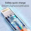 Mech Series 6A 120W USB to 8 Pin Metal Plug Silicone Fast Charging Data Cable, Length: 1.2m(Yellow)