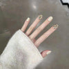 24pcs/box Handmade Nail Glitter Nail Jelly Glue Finished Patch, Color: BY99(Wear Tool Bag)
