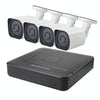 4CH 720P HD IP Camera NVR Kit, Night Vision, Motion Detection