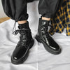 Men Martin Boots High-top Retro Sock Mouth Men Boots, Size: 40(BS-CL5581 Black)