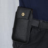 Mobile Phone Leather Waist Bag Holster Pouch S 4.7 Inch Black