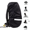 Reflective Light Waterproof Dustproof Backpack Rain Cover Portable Ultralight Shoulder Bag Protect Cover, Size:L(Green)