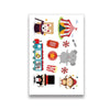 30 PCS Cartoon Cute Tattoo Stickers Children Amusement Park Stickers(WK-002)
