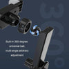 Car Air Outlet Mobile Phone Holder Automatic Lock Snap-on Navigation Holder(Blue)