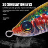 10colors /Set HENGJIA Iron Plate Lead Fish Dummy Bait Slow Cranking Sea Fishing Lures, Model: 60g