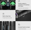 APEXEL 10x42 Fixed Focus Binoculars  Autofocus Telescope(Black)