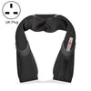 6 Keys Kneading Massage Shawl Cervical Massager, Specification: UK Plug(Black)