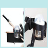 Baby Stroller Accessories Cup Holder Children Tricycle Bicycle Stroller Umbrella Car Bottle Water Bottle Cup Holder, Size:1610.511.5cm(Black)