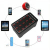 XLD-A7 100W 15 USB Ports Fast Charger Station Smart Charger, AC 110-240V, Plug Size:AU Plug