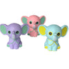 2 PCS Children Slow Rebound Cute Cartoon Elephant Decompression Toy(Pink)