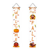 30 x 180cm Thanksgiving Day Couplet Decoration Porch Hanging Flag(Welcome Fall)