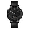SKMEI 1652 Dual Movement Sports Leather Alloy Male Watch, Color: Black Shell Black Machine