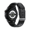 TK22 1.39 inch IP67 Waterproof Leather Band Smart Watch Supports ECG / Non-invasive Blood Sugar(Black)