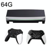 MANTE1 H6 For PSP Simulator Suspension Game Console Four Person Battle Video Gaming Machine 4K HD Game Box, Style: 64G Charging Handle