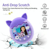 For Tamagotchi Pix Cartoon Electronic Pet Game Console Anti-Slip And Anti-Fall Silicone Protective Cover(Purple)