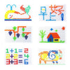 3 Sets Children Mushroom Spike Board Toys 296 in 1