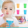 360 Degrees Rotated Baby Learning Drinking Cup With Double Handle Flip(Green)