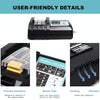 LUOMASHI For Makita 18V Lithium Battery Charger, Model: US Plug