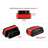 KONNWEI KW901 Android Phone OBD2 Car Bluetooth 5.0 Diagnostic Scan Tools(Red)