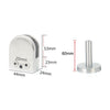 304 Stainless Steel Glass Fish Mouth Support Rod Fixing Clip with 14x60mm Rod, Specification: M