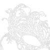 Sexy Girl Eye Mask Lace Venetian Masquerade Ball Party Fancy Mask(White)