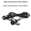 1pair Motorcycle Angel Wings Welcome Light LED Chassis Modified Wings Projector Light(Red)