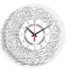 TM027 Home Decoration Acrylic Wall Clock(Indian White)