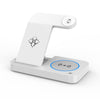 For Samsung Galaxy Watch B18 4 in 1 Mobile Phone / Earphone Universal Foldable Wireless Charger(White)