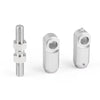 For Yamaha Raptor YFM350 660R 700 ATV Front and Rear Lowering Kit(Silver)