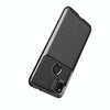 For Google Pixel 4a Carbon Fiber Texture Shockproof TPU Case(Brown)