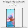 For Xiaomi Redmi Note10 MOFI 9H 3D Explosion-proof Curved Screen Tempered Glass Film(Black)